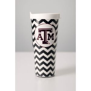 Texas A&M Chevron Travel Tumbler